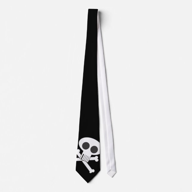 Corbata Bandera pirata (Anverso)