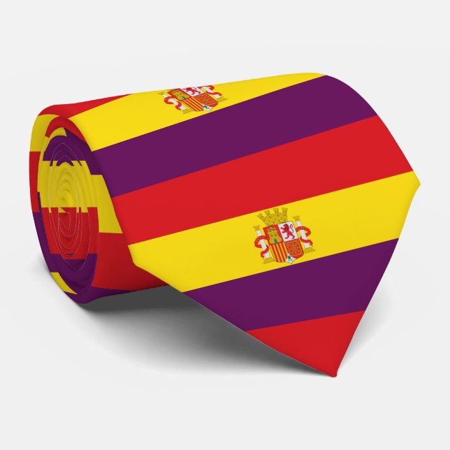 Corbata Bandera republicana española - Bandera República (Enrollado)