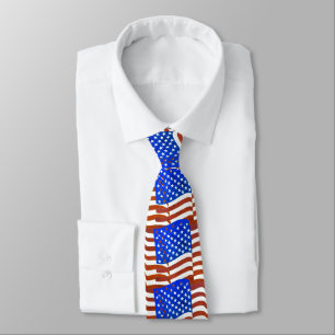 Corbata Bandera Tie-abstract /USA