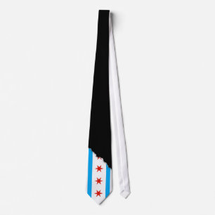 Corbata Bandera tradicional de Chicago