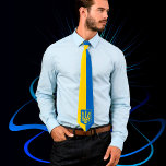 Corbata Bandera ucraniana y negocios con Ucrania, patriota<br><div class="desc">Corbatas de cuello (negocios): Patrón de moda de la bandera ucraniana - amo a mi país,  viajes,  vacaciones,  patriotas / hinchas deportivos</div>
