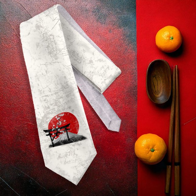 Corbata Bandera y símbolos de Japón ID153 (Subido por el creador)