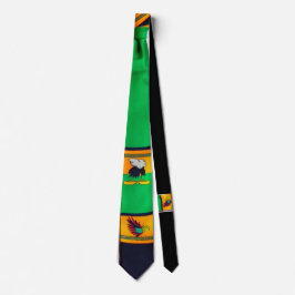 Corbata Banderas De Inspiración (Zambia)