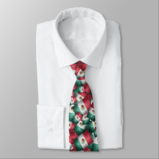 Corbata Banderas mexicanas con problemas
