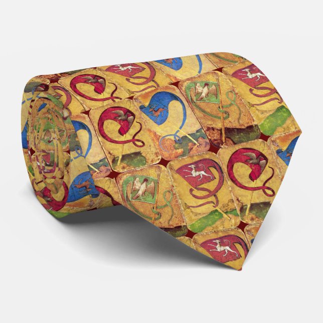 Corbata Banderas/Perros, Deers, Falcones, Patos (Enrollado)