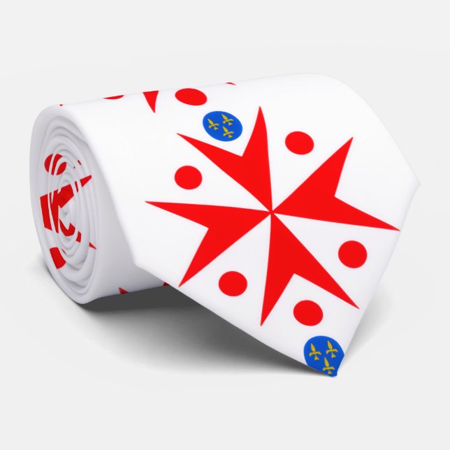 Corbata Banner of the Navy Tuscany Medici (Enrollado)