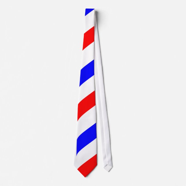 Corbata Barber Pole Pattern Tie (Anverso)