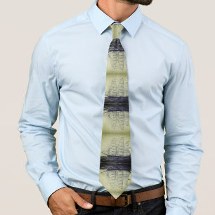 Corbata Barco Clipper Young America 1853