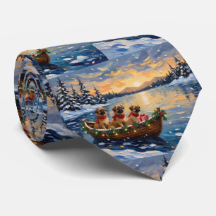 Corbata Barco de Navidad de Pekín Fiesta