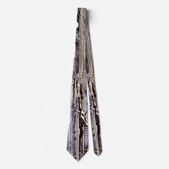 Corbata Baritone Saxofono (Anverso)