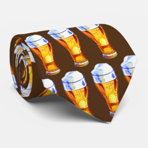 Corbata Barman de patrón de cerveza con azulejos de Guay