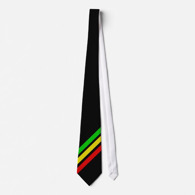 Corbata Barras de Rasta (Anverso)