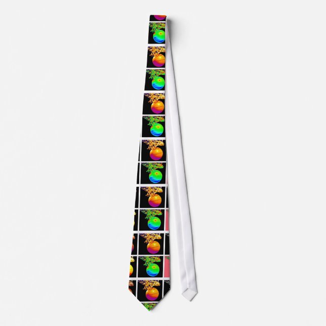 Corbata Básquetbol Pop Art Neckwear (Anverso)