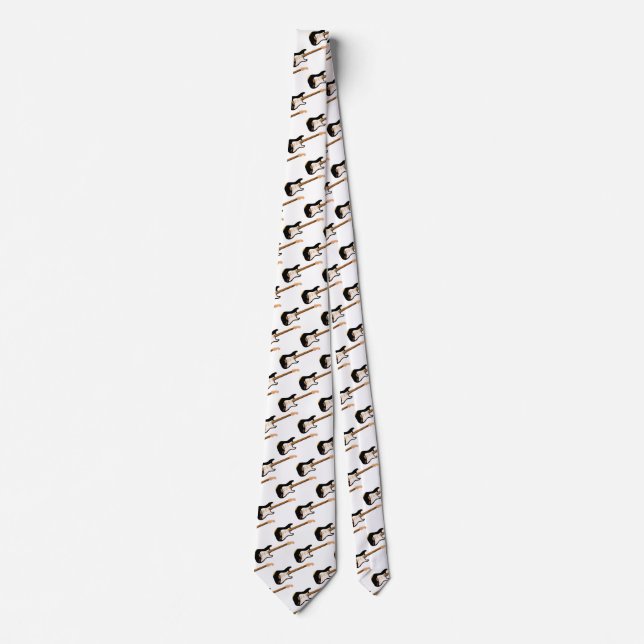 Corbata Bass Guitar, Music Tie (Anverso)