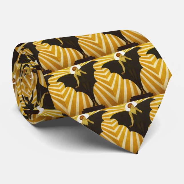 Corbata Bat Lady (Enrollado)