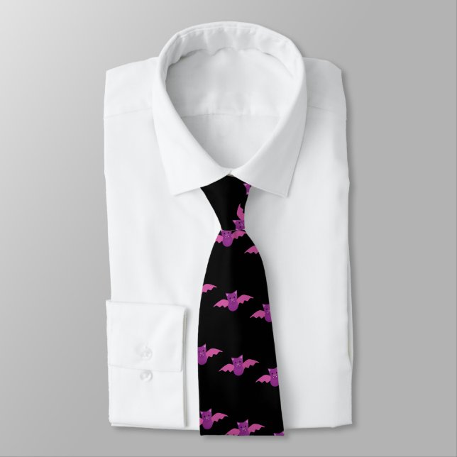 Corbata Bate rosado (Atado)