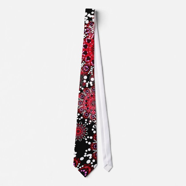 Corbata Batik Abstract Tie (Anverso)