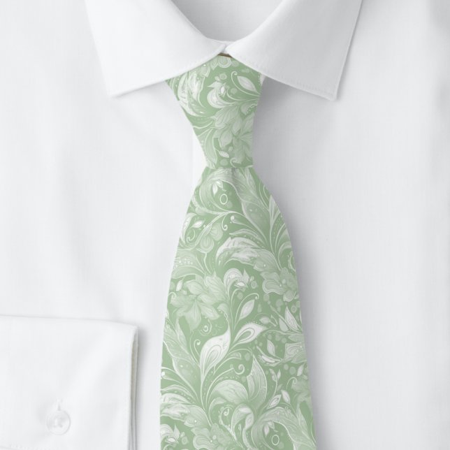 Corbata Batik Botánico de Eucalipto (Subido por el creador)