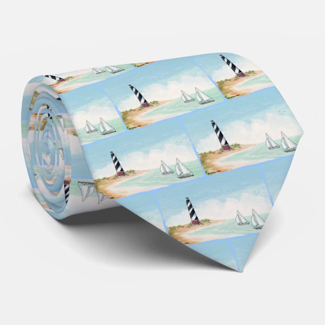 Corbata Bay Lighthouse tie (Enrollado)