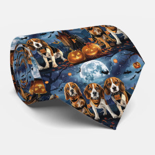 Corbata Beagle Halloween Spooky