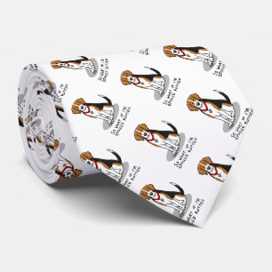 Corbata Beagle podrido podrido (tricolor 3) Perro Funny