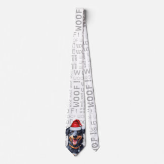 Corbata Beauceron Funny Woof Navidades Perro Lover