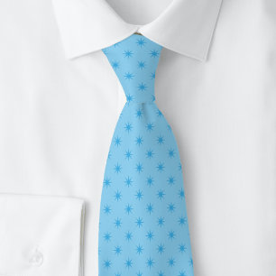 Corbata Bebé Azul Starburst
