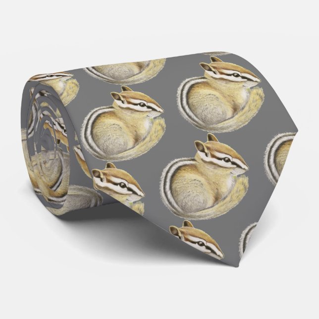 Corbata Bebé Chipmunk Neck Tie (Enrollado)
