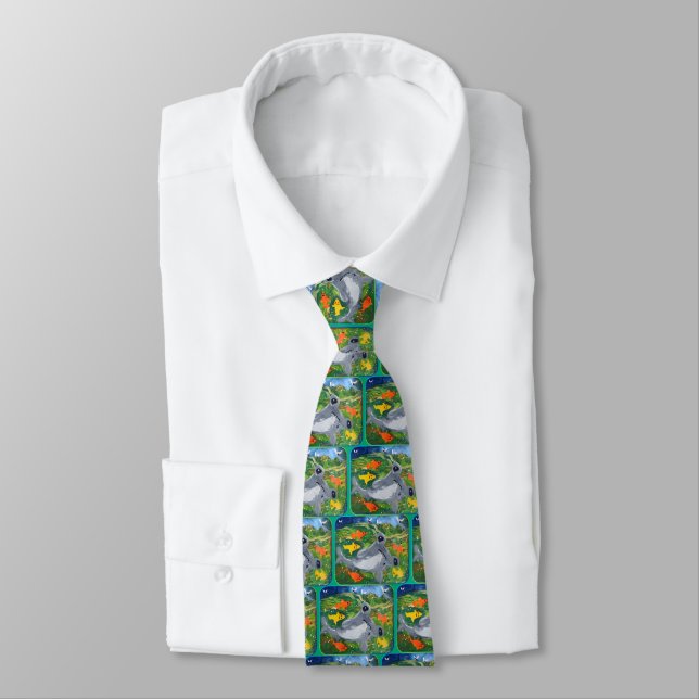 Corbata Bebé tiburón "Arte de niños" (Atado)