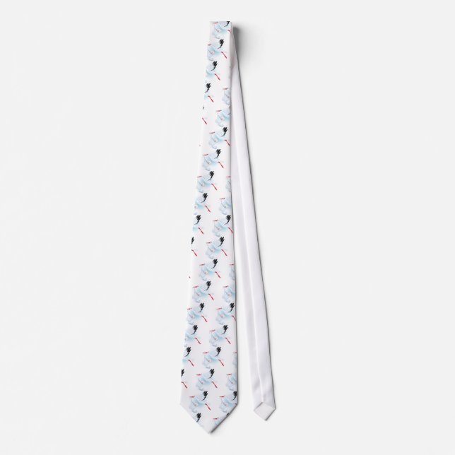 Corbata Bebé y cigüeña (Anverso)