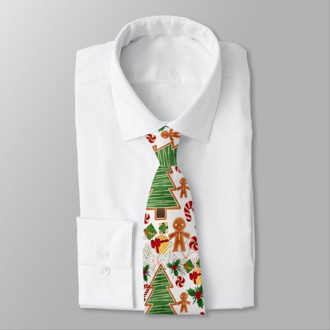 Corbata bebidas con estampado (Atado)
