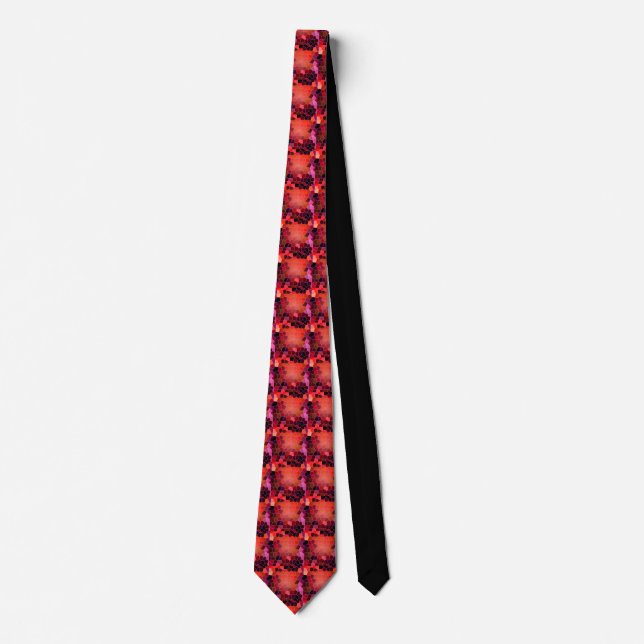 Corbata Bee Hive Red (Anverso)