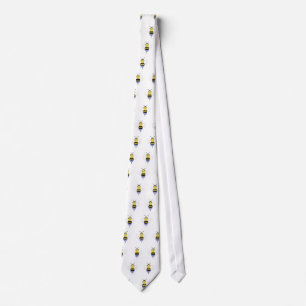 Corbata BeeBee Bumble Bee Tiling Neck Tie