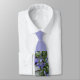Corbata "Begonias rosadas azules" casando el lazo (Atado)
