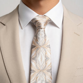 Corbata Beige Elegante
