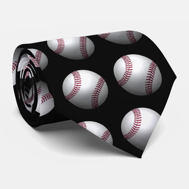 Corbata Béisbol: efecto 3D (Enrollado)