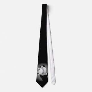 Corbata béisbol en mano