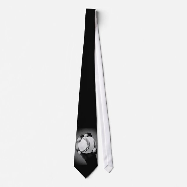 Corbata béisbol en mano (Anverso)