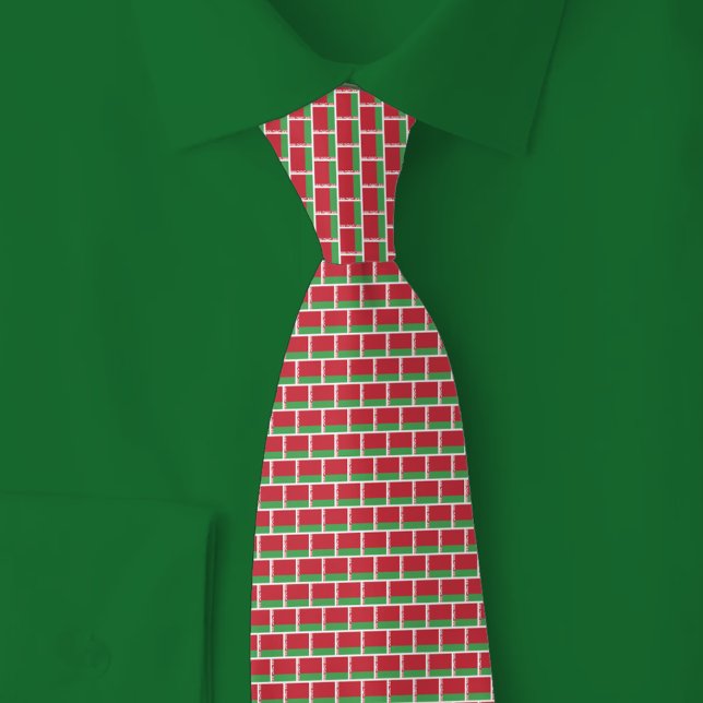 Corbata Belarus Flag Brick Pattern (Subido por el creador)