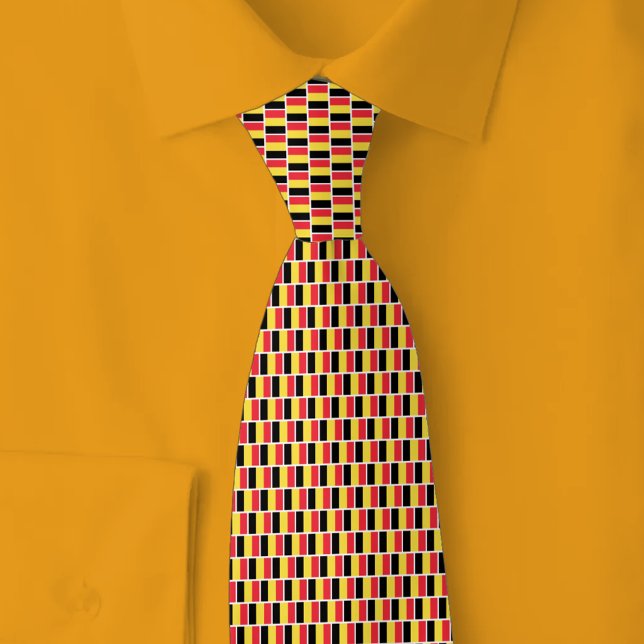 Corbata Belgium Flag Brick Pattern (Subido por el creador)