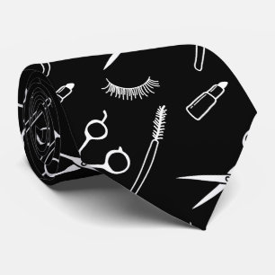 Corbata Belleza artística de maquillaje de peluquería