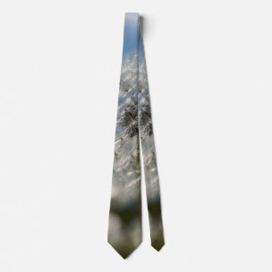 Corbata Belleza De Un Tejido De Cuello De Dandelion