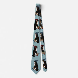 Corbata Bernese Mountain Dog Tie