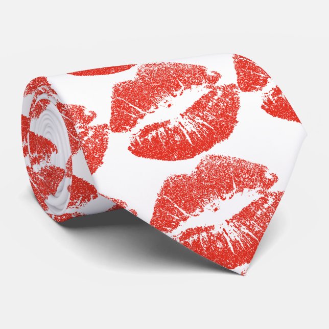 Corbata Besando los labios rojos Thunder_Cove (Enrollado)