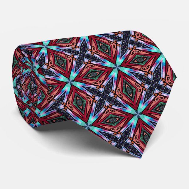 Corbata Besos de Vidrio Emplomado (Enrollado)