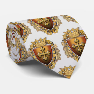 Corbata Bevel Escudo de la Corona