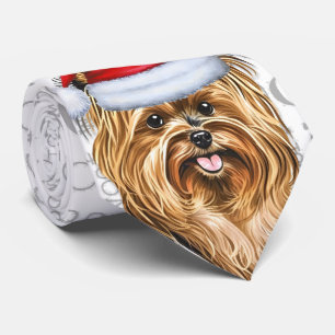 Corbata Biewer Terrier Dog Woof Navidades Pet Lover