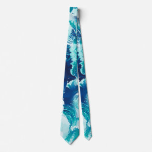 Corbata Big rushing sea or ocean waves design
