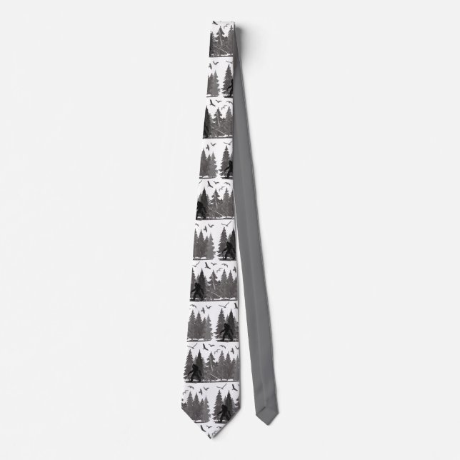 Corbata Bigfoot Sasquatch Forest Yeti (Anverso)