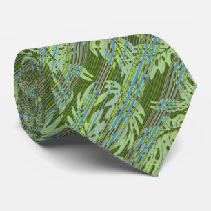 Corbata Bilateral hawaiano de la raya de la hoja de